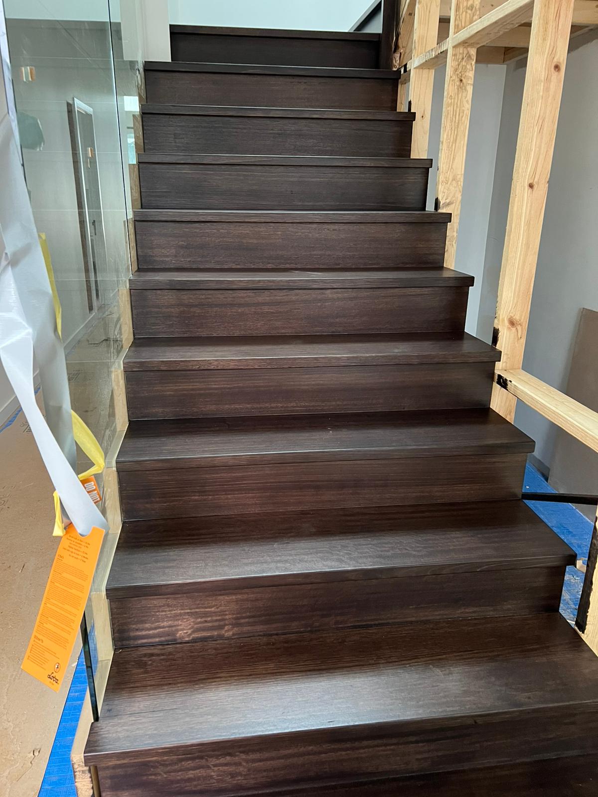 Staircases, decking and finishes